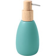 Spirella Polyresin soap dispenser Sven, matt turquoise - Soap Dispenser