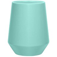 Spirella ceramic toothbrush cup JOSHUA, matt light blue - Toothbrush Holder Cup
