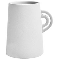 Spirella ceramic cup for toothbrushes ORGANIC, mat white - Toothbrush Holder Cup