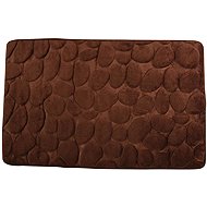 MSV Bathroom mat Pebbles 40 × 60 cm brown - Bath Mat