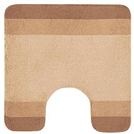 Spirella Bathroom toilet mat Balance 55 × 55 cm brown - Toilet Mat