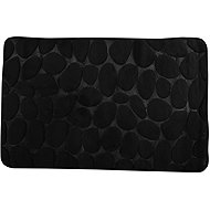 MSV Bathroom mat Pebbles 40 × 60 cm black - Bath Mat