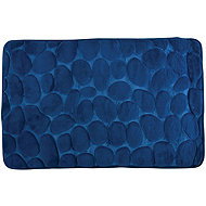 MSV Bathroom mat Pebbles 50 × 80 cm blue - Bath Mat