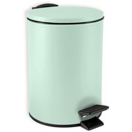 Spirella pedal bin Adelar, matt light green, steel, 3 l - Rubbish Bin