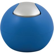 Spirella Mini Dumpster Bowl Matt, matt blue, plastic, 1 l - Rubbish Bin