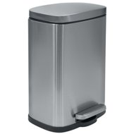 Spirella pedal bin Akira, brushed stainless steel, soft-close, 12 l - Rubbish Bin