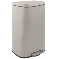 Spirella pedal bin Akira, matt grey-brown, steel, soft-close, 30 l - Rubbish Bin