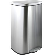 Spirella pedal bin Akira, brushed stainless steel, soft-close, 30 l - Rubbish Bin