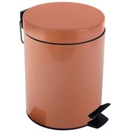 Spirella pedal bin Sydney, terracotta, steel, 3 l - Rubbish Bin