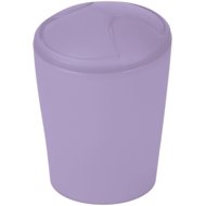 Spirella Tiltable waste bin Move, purple, plastic, 2 l - Rubbish Bin