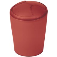Spirella Tiltable waste bin Move, terracotta, plastic, 5 l - Rubbish Bin