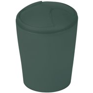 Spirella Move tipper bin, dark green, plastic, 2 l - Rubbish Bin