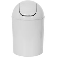 MSV tipping bin white, plastic, 5 l - Rubbish Bin