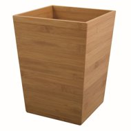 MSV waste basket bamboo, 3 l - Rubbish Bin