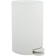 MSV pedal bin Osaki, white, plastic, 3 l - Rubbish Bin