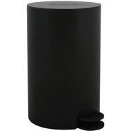 MSV pedal bin Osaki, black, plastic, 3 l - Rubbish Bin