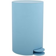 MSV pedal bin Osaki, matt light blue, plastic, 3 l - Rubbish Bin