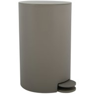 MSV pedal bin Osaki, matt grey-brown, plastic, 3 l - Rubbish Bin