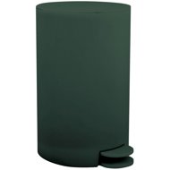 MSV pedal bin Osaki, dark matt, green plastic, 3 l - Rubbish Bin