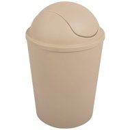 MSV tipping basket Ako, beige, plastic, 5,5 l - Rubbish Bin
