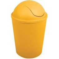 MSV Dumpster Ako, saffron yellow, plastic, 5,5 l - Rubbish Bin