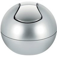 Spirella Mini Tipping Bin Bowl, silver, plastic, 1 l - Rubbish Bin