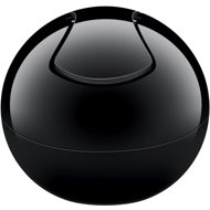 Spirella Mini Dumpster Bowl, complete black, plastic, 1 l - Rubbish Bin