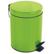 Spirella pedal bin Sydney, green, steel, 3 l - Rubbish Bin