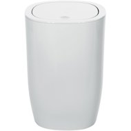 Spirella waste basket Pure, white, plastic, 4 l - Rubbish Bin