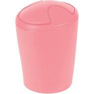 Spirella Tiltable waste bin Move, pink, plastic, 5 l - Rubbish Bin