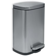 Spirella pedal bin Akira, brushed stainless steel, 5 l - Rubbish Bin