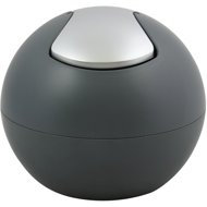 Spirella Mini Dumpster Bowl Matt, matt dark grey, plastic, 1 l - Rubbish Bin