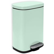 Spirella pedal bin Akira, matt ice green, steel, 5 l - Rubbish Bin