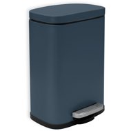 Spirella pedal bin Akira, matt petrol, steel, 5 L - Rubbish Bin
