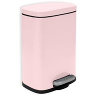 Spirella pedal bin Akira, matt pink, steel, 5 L - Rubbish Bin