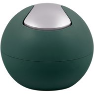 Spirella Mini Dumpster Bowl Matt, matt dark green, plastic, 1 l - Rubbish Bin