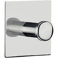 Spirella square towel hook PUNT - Square, shiny stainless steel, self-adhesive, 45 × 45 mm - Hooks
