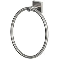 Spirella Wall mounted round towel rail NYO, brushed stainless steel - Towel Rack