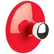 Spirella self-adhesive hook BOWL, red, ABS, diameter 50 mm - Hooks