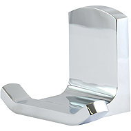 Spirella wall hook TAKU, glossy chrome steel - Hooks