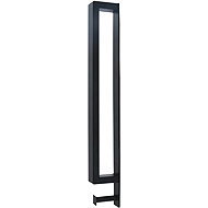 Spirella wall mounted towel rail WILMA, matt black, steel - Coat Hanger