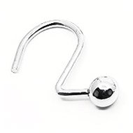 Spirella set of 12 shower curtain rings BUBBLE, chrome-plated metal, 4 × 6 cm - Rings