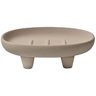 Spirella Ceramic soap dish ORGANIC, matt cappuccino - Soap Dish