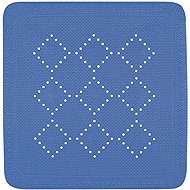 Spirella anti-slip shower mat Alaska, blue, PVC, 55 × 55 cm - Non Slip Bath Mat