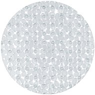Spirella anti-slip round shower mat Riverstone, transparent, 57 cm - Non Slip Bath Mat