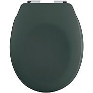 Spirella Neela Thermodur duroplast toilet seat, matt dark green - Toilet Seat