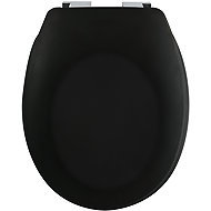 Spirella Neela Thermodur duroplast toilet seat, matt black - Toilet Seat