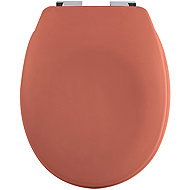 Spirella Neela Toilet seat, duroplast Thermodur, matt terracotta - Toilet Seat