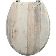MSV WC prkénko OMBO, vzhled dřeva - Toilet Seat