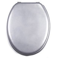MSV WC prkénko CLEO, stříbrné - Toilet Seat